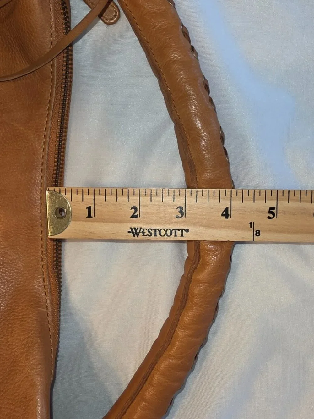 Vilenca Holland Leather Hobo Bag Oversized Cognac Slouchy Purse Quiet Luxury